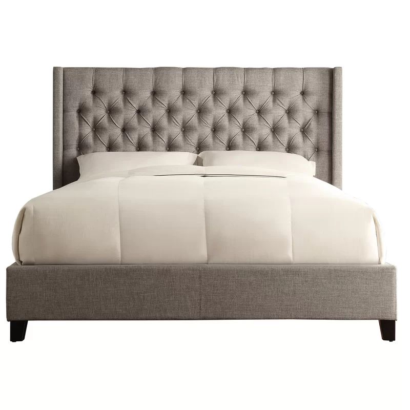 Kian Tufted Upholstered Low Profile Platform Bed | Wayfair North America