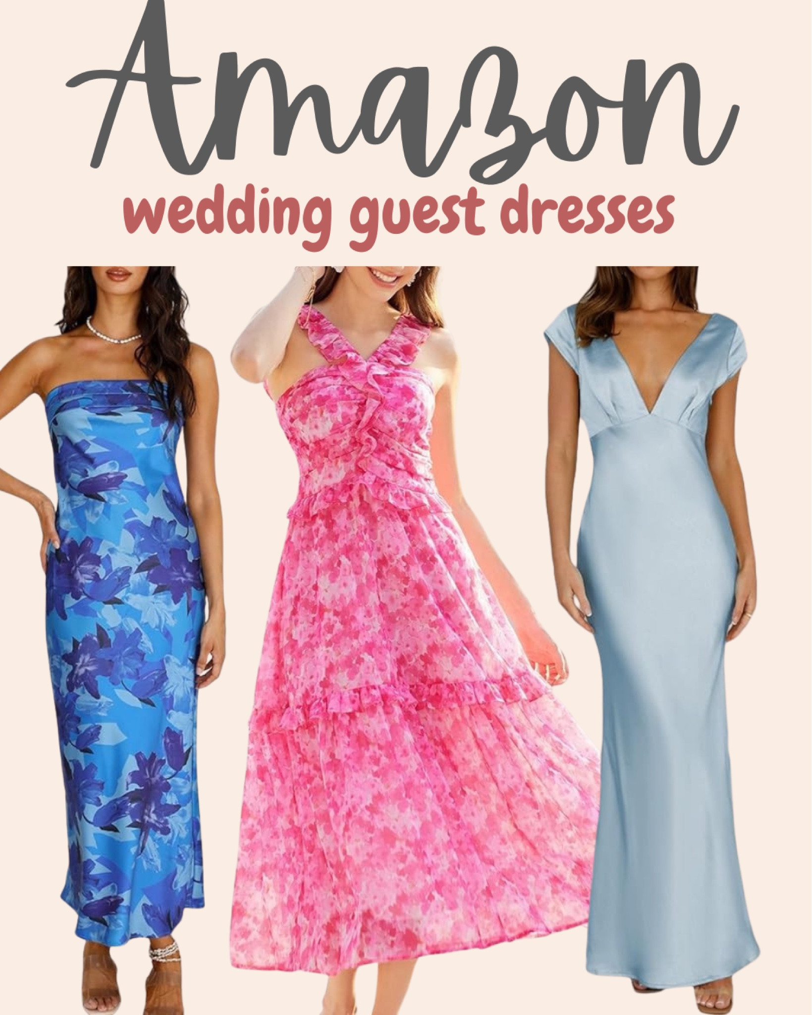 Summer wedding guest dresses from Amazon prime! 

Amazon wedding, wedding guest dress formal, cocktail dress, satin dress, midi dress, summer dresses, bump friendly, beach wedding, amazon fashion, amazon dresses, amazon style, bridesmaid dress, mother of the bride dress, mother of the groom dress, bridal shower dress, baby shower dress, found it on amazon, summer fashion, wedding guest dress summer, wedding guest dress amazon 

#LTKWedding #LTKParties #LTKFindsUnder50