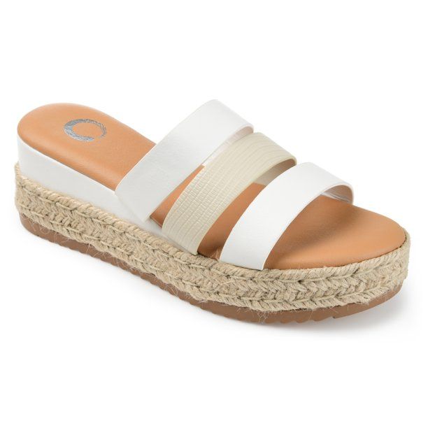 Brinley Co. Womens Comfort Foam™ Espadrille Wedge Sandal - Walmart.com | Walmart (US)