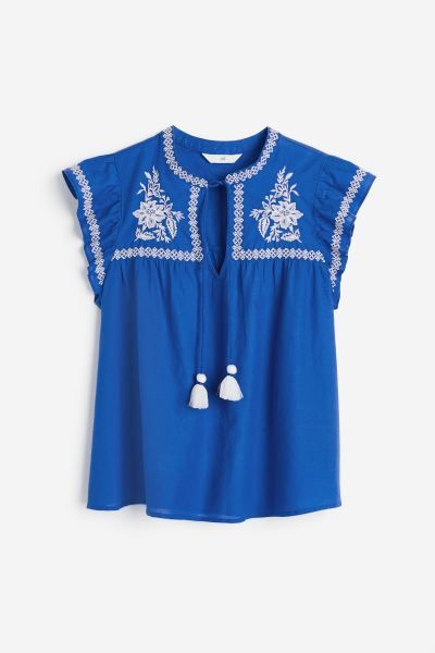 Embroidered Blouse | H&M (US)
