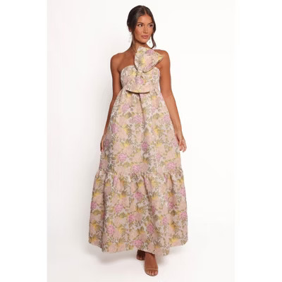 Petal and Pup Betina Bow Front Maxi Dress - Multi Floral L | Target