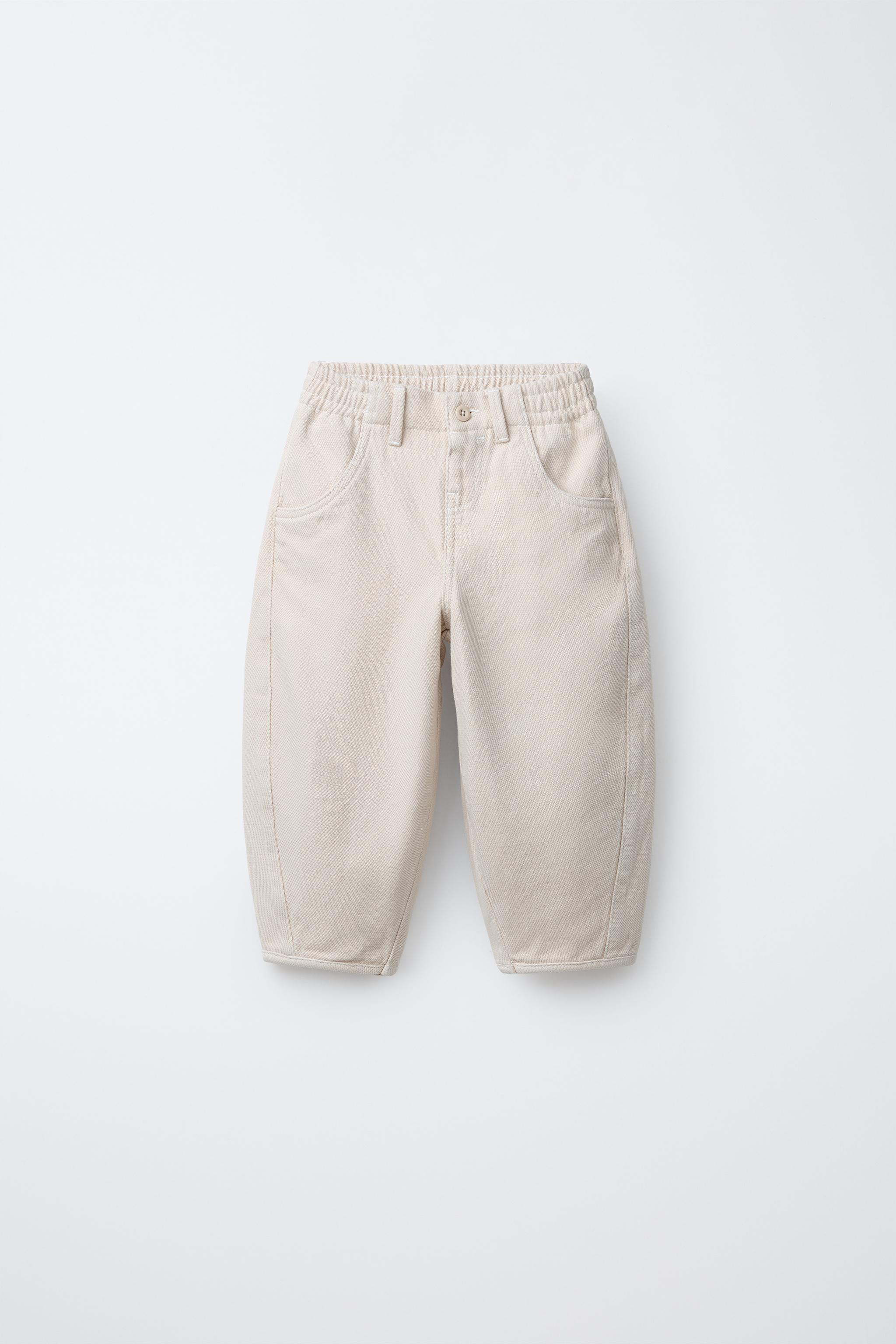 BALLOON WAFFLE PANTS | Zara US
