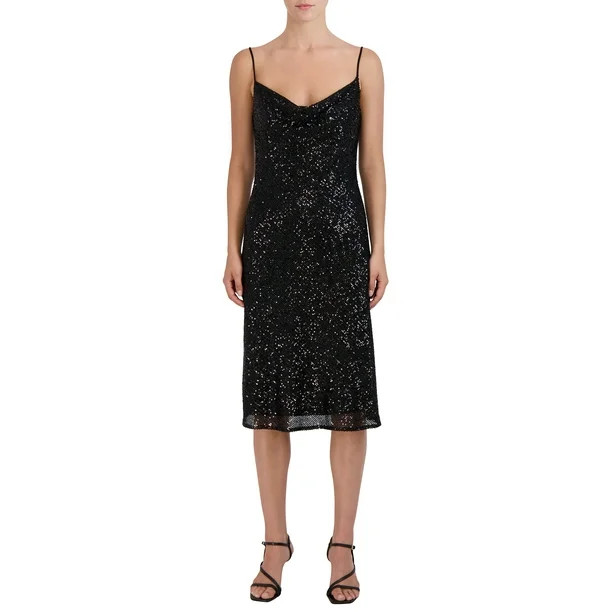 BCBG Paris Women's Sequin Slip on Dress - Walmart.com | Walmart (US)