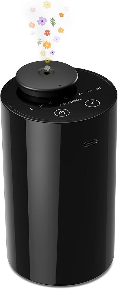 Airversa Waterless Diffuser for Essential Oil, Car Diffsuer, Battery Operated Nebulizer, 0.7 Fl O... | Amazon (US)