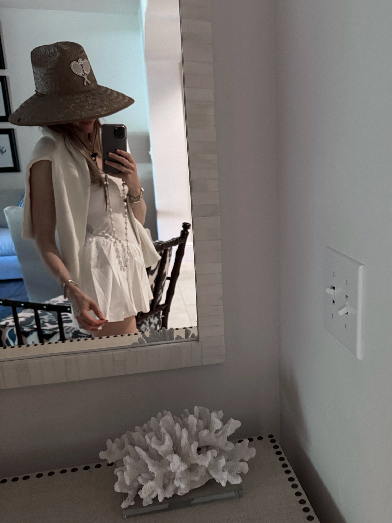 Love this tennis dress. Super flattering. Wearing size XS. 