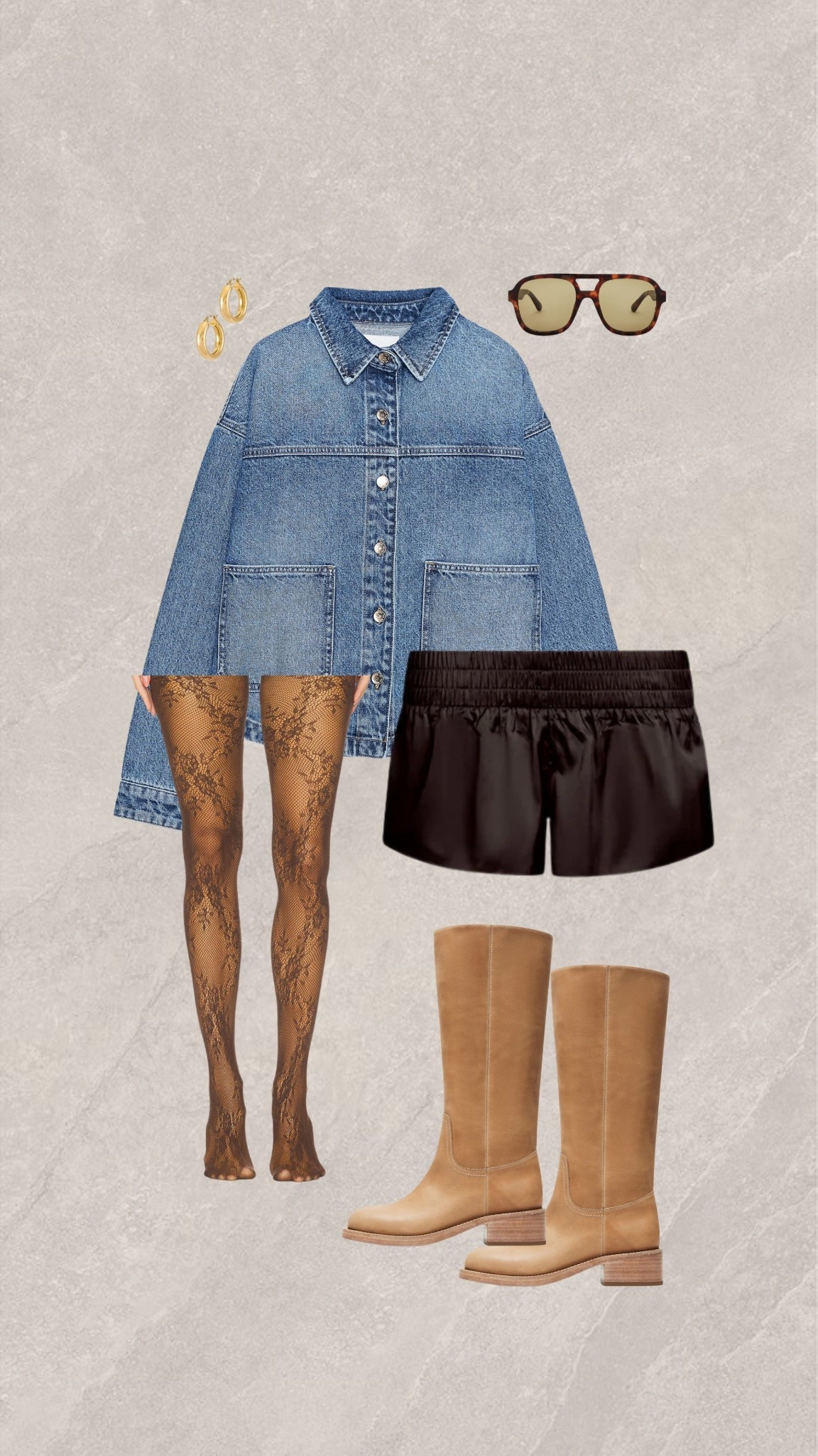 Denim top is Zara ✨