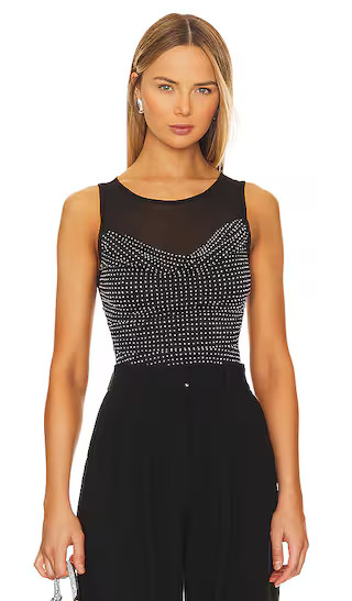 Mirrorball Top in Black | Revolve Clothing (Global)