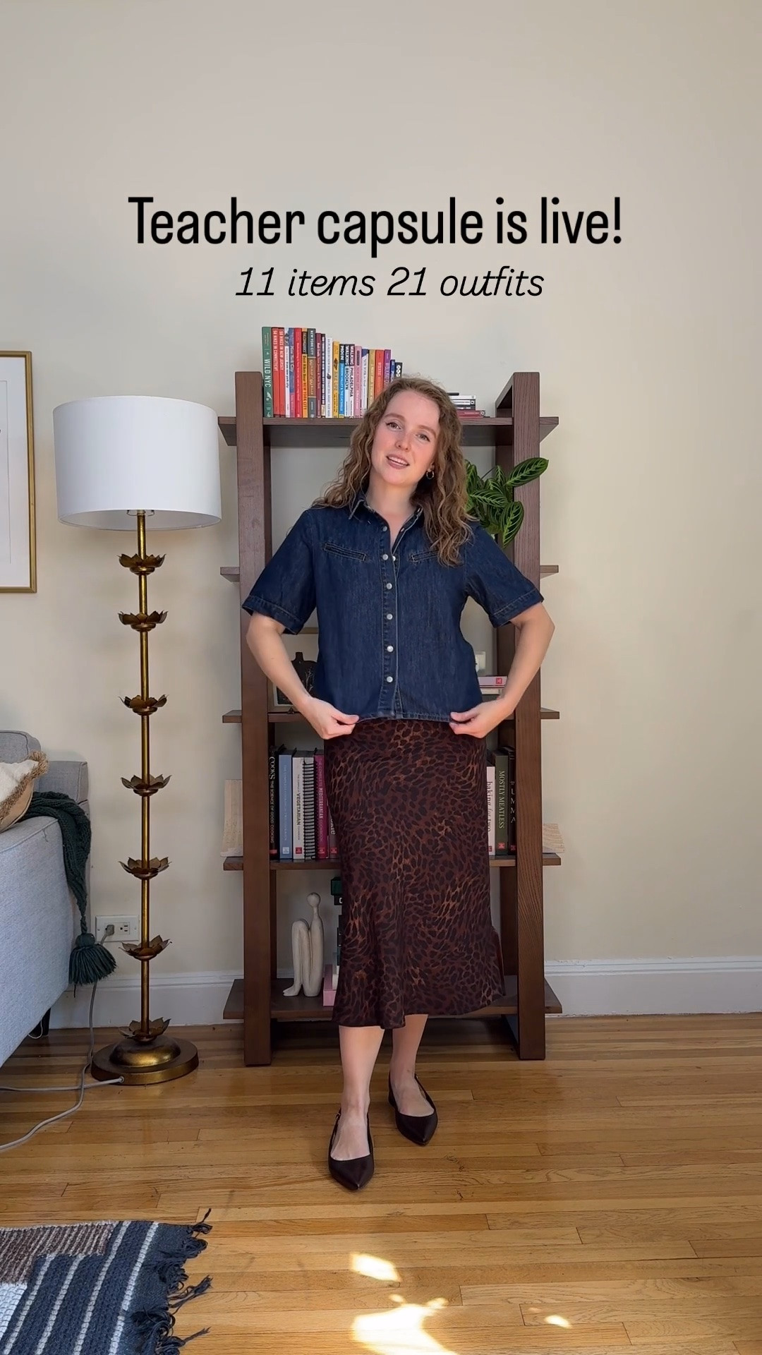 Teacher outfit idea. Xs petite skirt. Xs denim top.

#LTKSaleAlert #LTKWorkwear