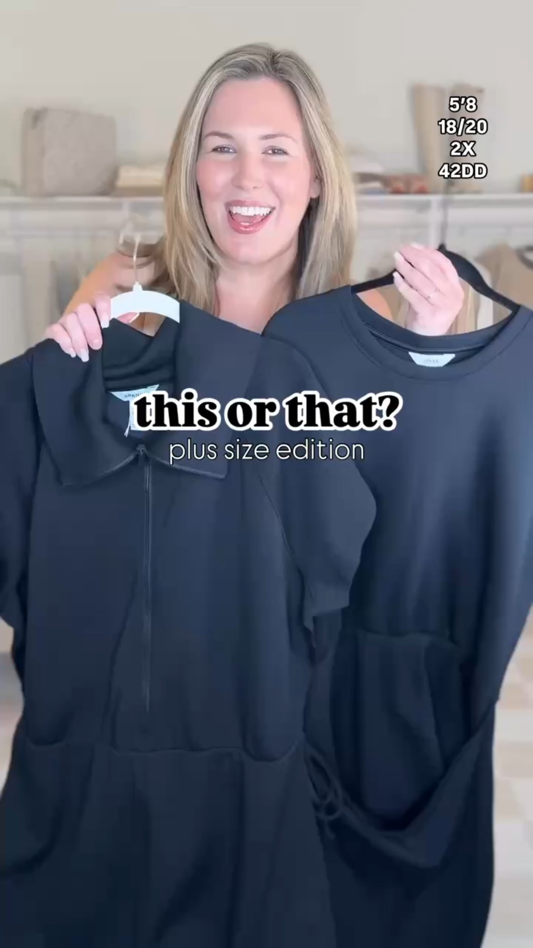 loving these new air essentials pieces from spanx, making it easy to be chic and on the go!!! I recommend sizing up in the romper, but getting your regular size in the dress! I also size up in the shapewear! I'm in the 2x in dress, 3x in romper, 3x in shapewear! Use my Spanx discount code ASHLEYDXSPANX sitewidee 

#LTKMidsize #LTKPlusSize #LTKStyleTip