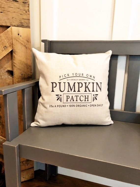 Pumpkin Patch Fall Pillow Cover - Fall Decor - Fall Pillow Cover - Autumn Pillow Cover - Autumn Deco | Etsy (US)