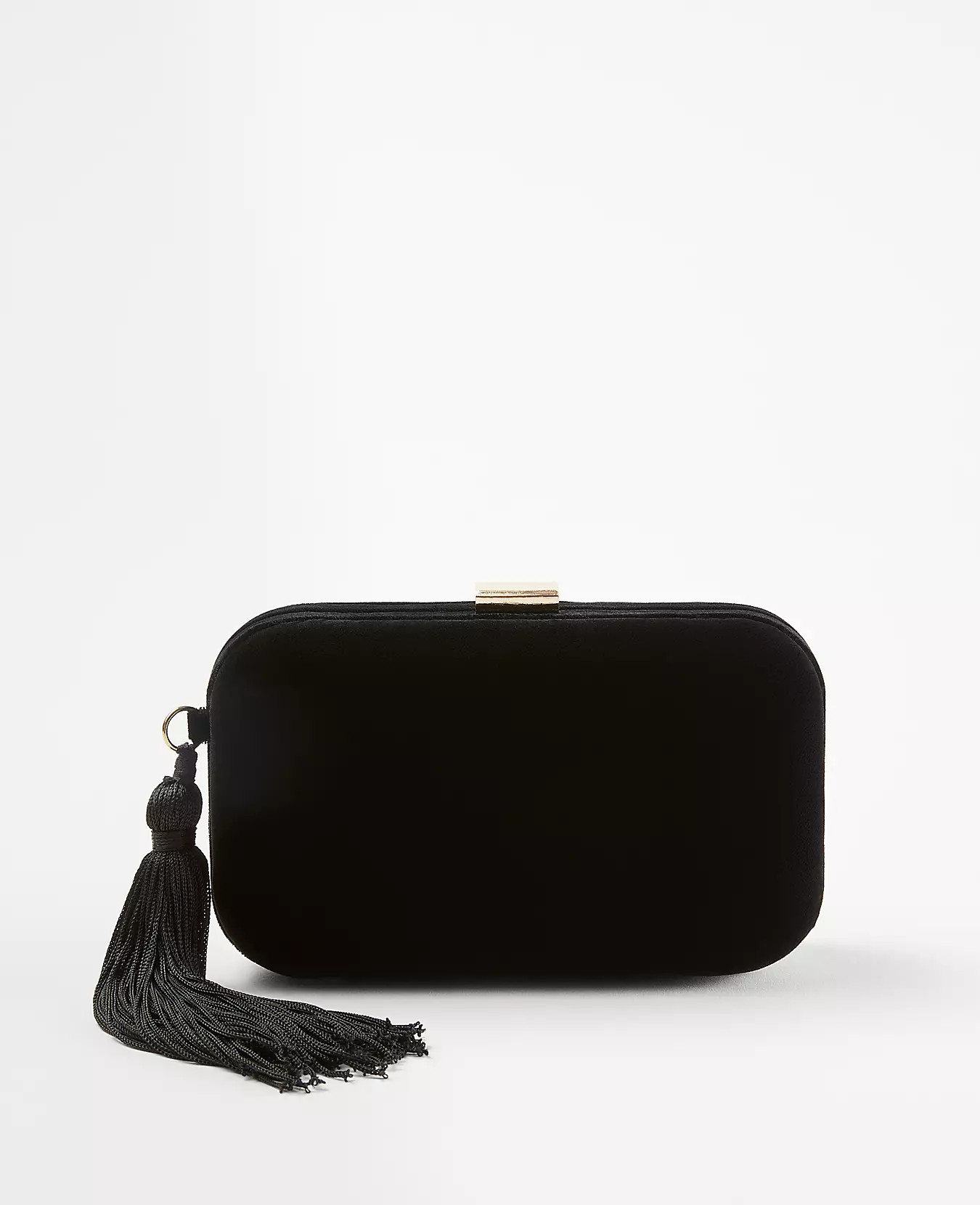 Velvet Tassel Clutch | Ann Taylor (US)