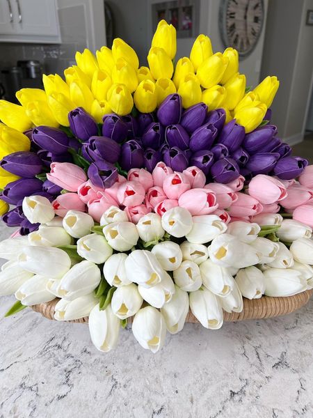 BEST Faux Tulips Ever! Beautiful and so affordable! Lost of colors! You’re going to LOVE them! #amazon #amazonhome #founditonamazon #homedecor #springdecor #tulips #fauxtulips #fauxflowers #fauxflowers #mandy’sflowers #mandy’stulips #flowers #basket #kouboo #home

#LTKhome