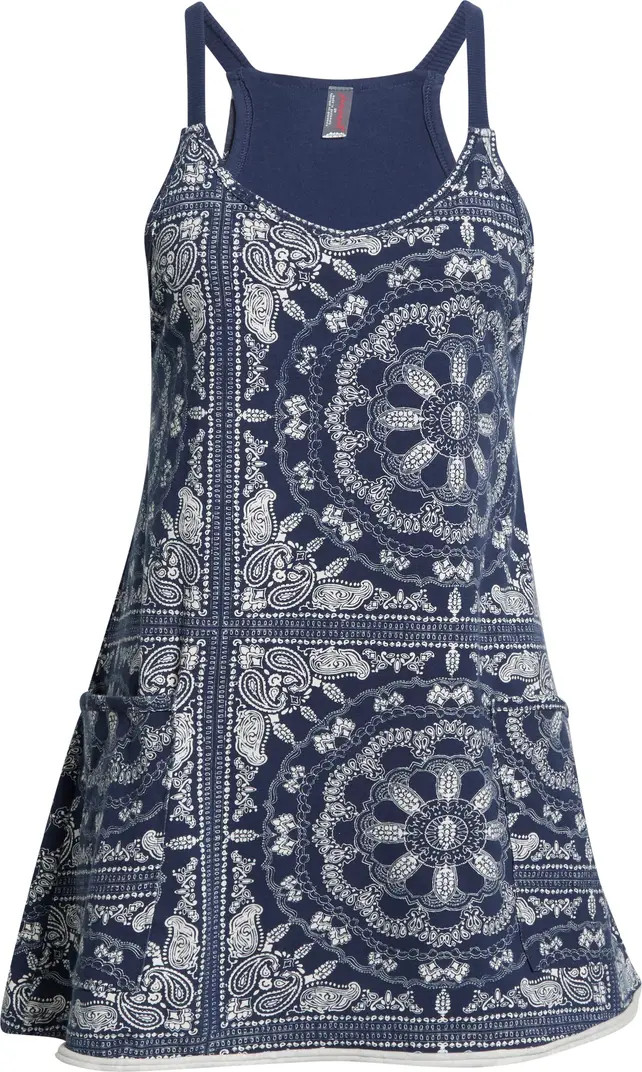 FP Movement Hot Shot Print Stretch Cotton Tank Minidress | Nordstrom