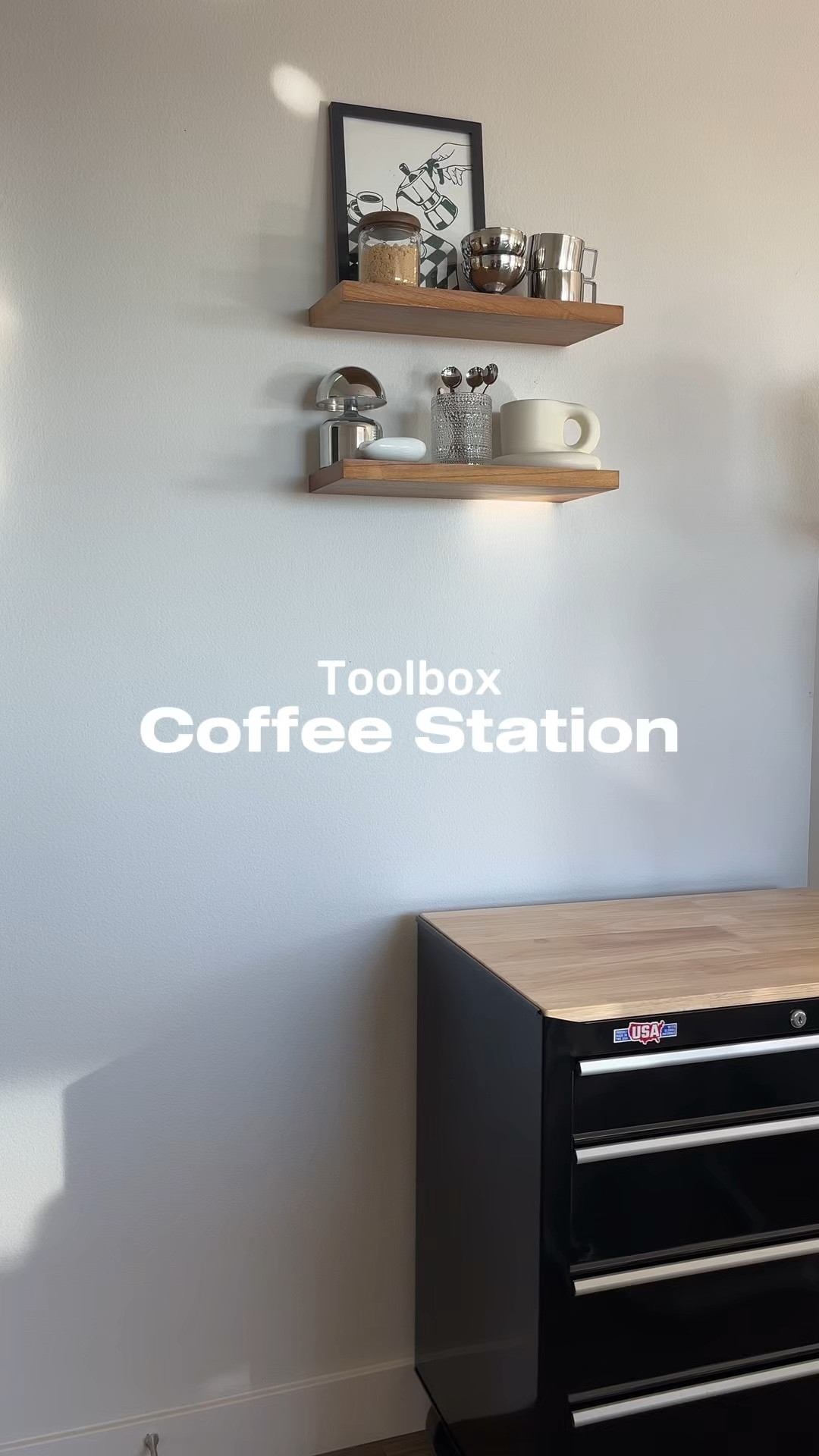 Toolbox Coffee Station ☕️ #coffee 

#LTKfoodie #LTKHome