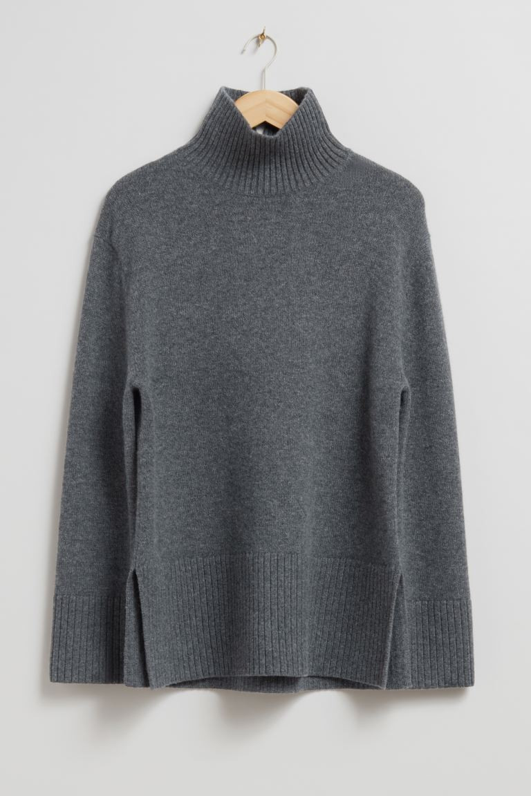 Oversized Turtleneck Wool Jumper | H&M (UK, MY, IN, SG, PH, TW, HK)