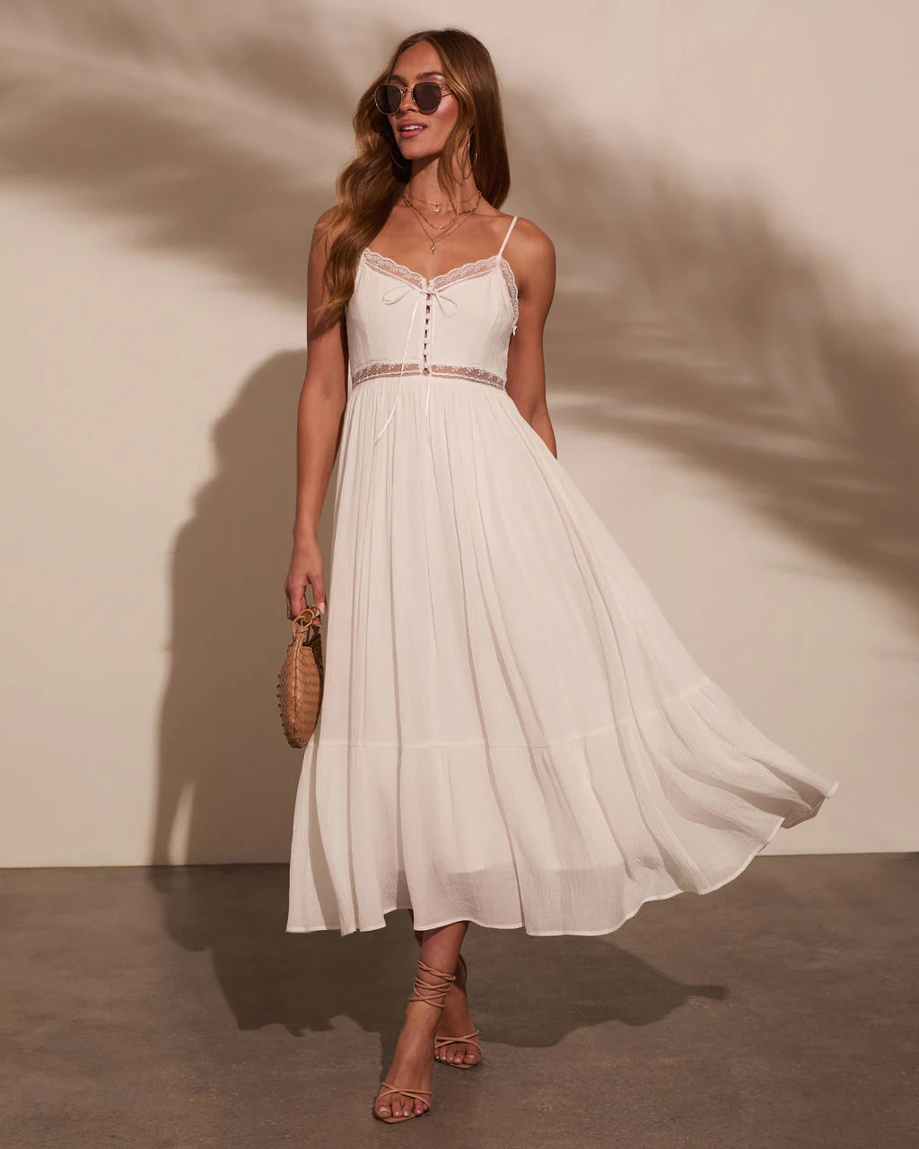 Pucker Up Plisse Maxi Dress | VICI