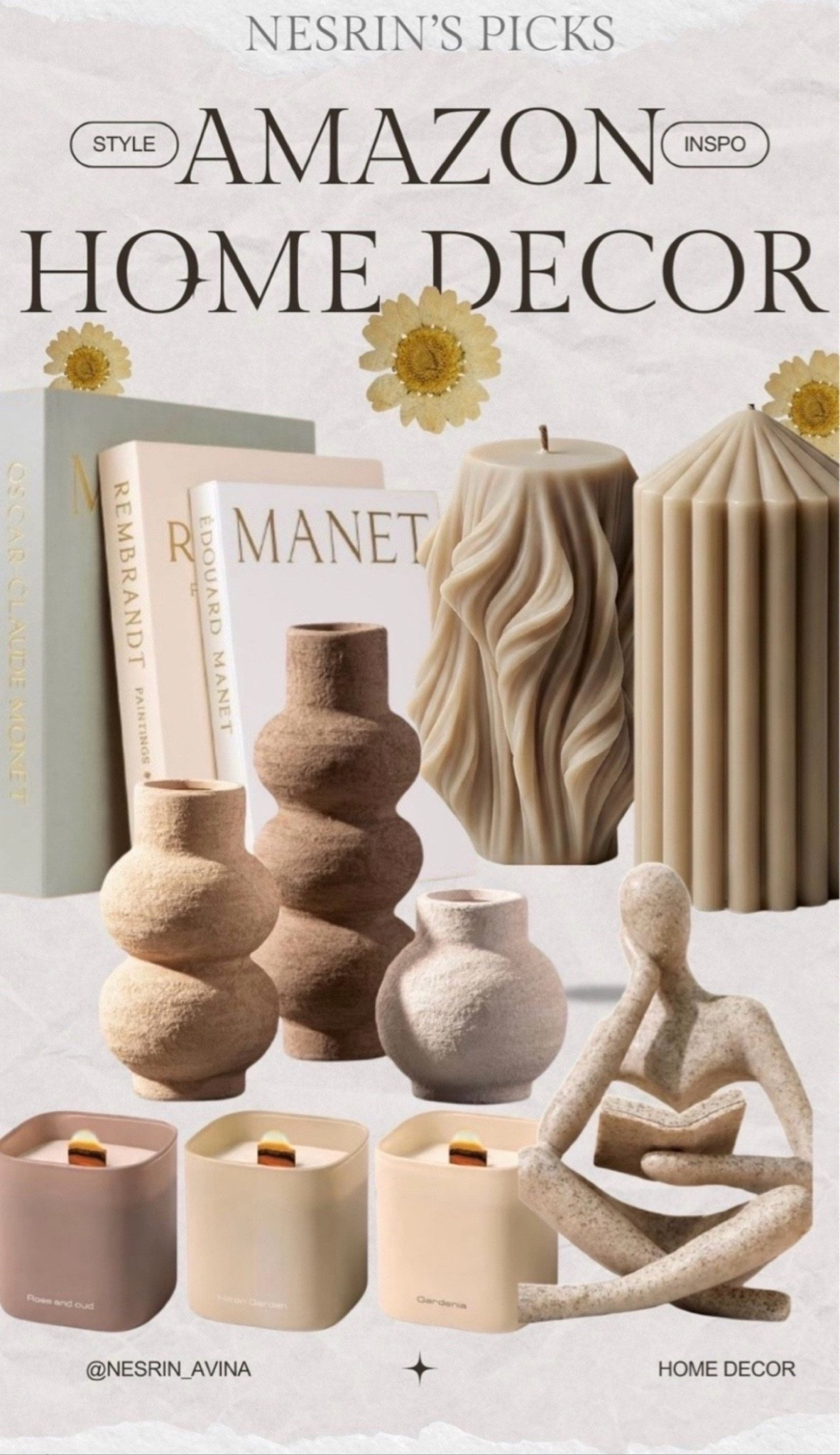amazon home decor
neutral decor
coffee table books
shelf decor
neutral home
amazon decor
pinterest decor
