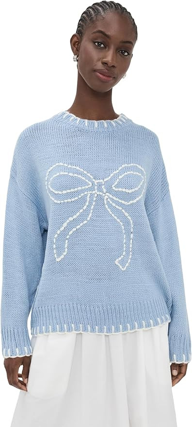 Bailey Rose Women's Bow Sweater | Amazon (US)