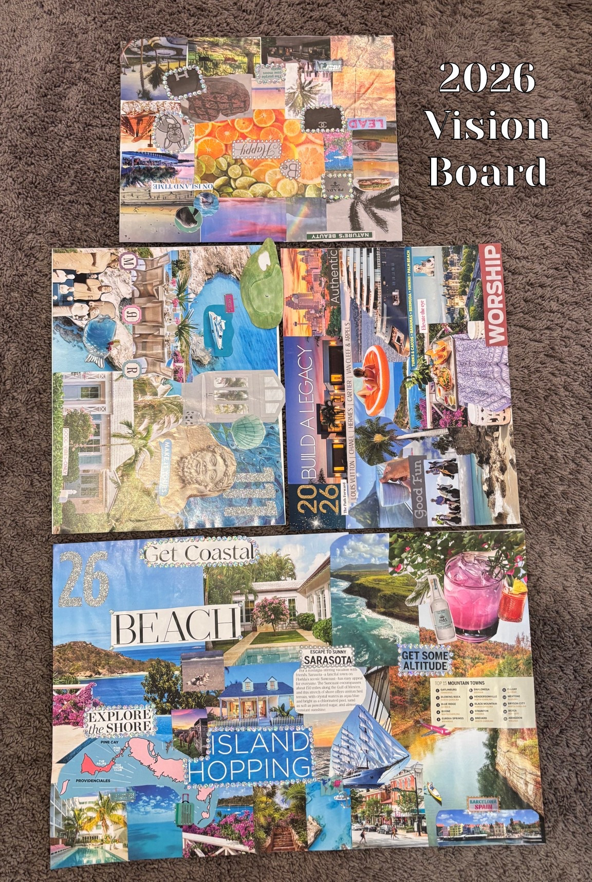 Vision board Inspo & supplies ✨🪩

Vision board supplies, 2026 goals, manifestation mindset, dream life planning, goal setting aesthetic, Pinterest vision board, magazine cutouts, affirmation quotes, goal mapping, creative planning day, cozy self-care routine, productivity reset, new year intentions, law of attraction vibes, aesthetic desk setup, vision board party, personal growth journey, motivation inspo, future self energy

#LTKU #LTKdayinmylife #LTKGiftGuide