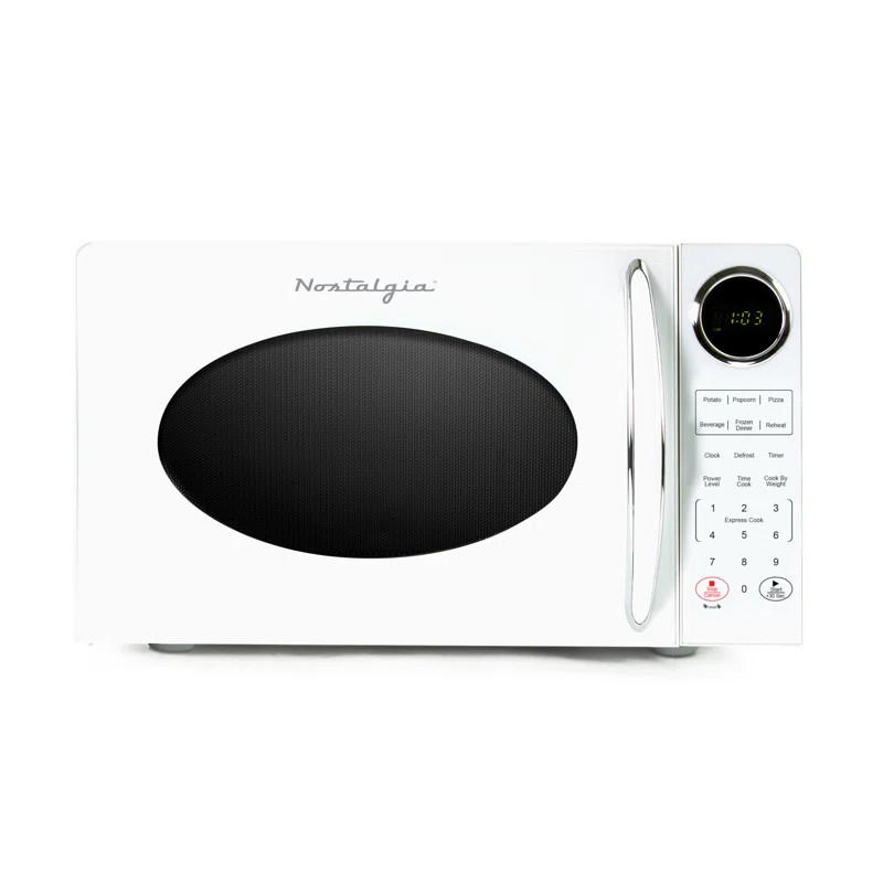 Nostalgia 12.9" 0.9 cu ft. 900 - Watt Countertop Microwave | Wayfair North America