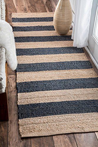 Nuloom Jute Striped Runner  | Amazon (US)