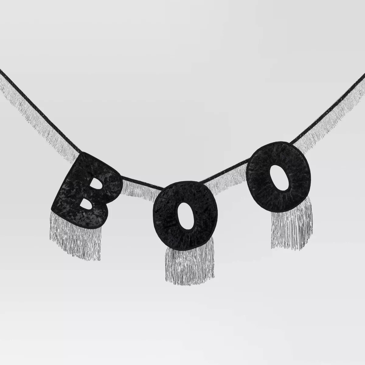 72" Boo Word Garland Black - Hyde and EEK! Boutique™ | Target