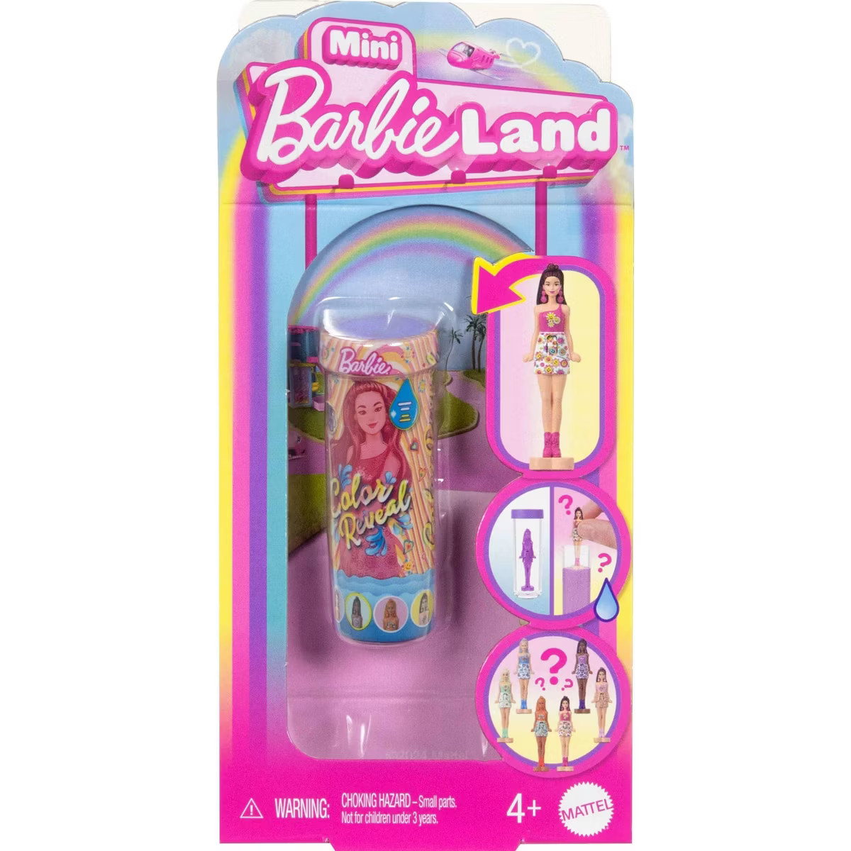 Barbie Mini BarbieLand Color Reveal Doll with Surprise Water Reveal | Target