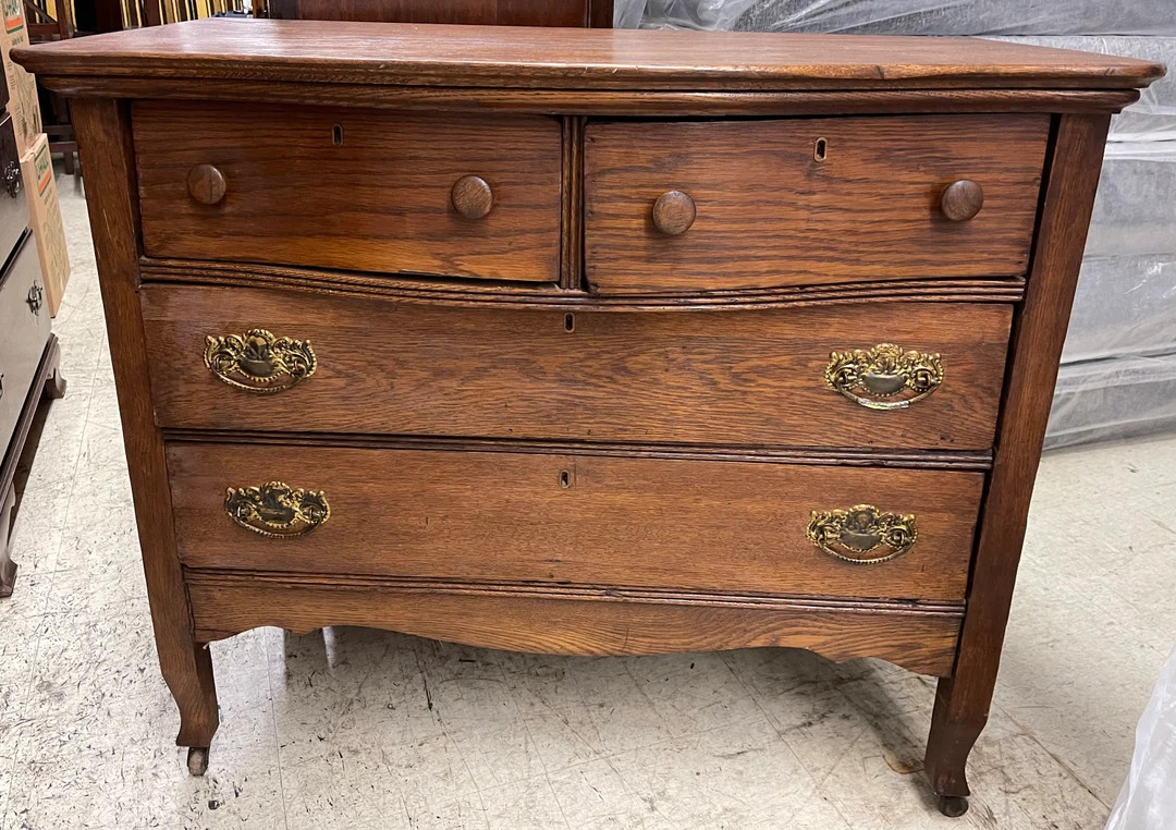Vintage Oak Buffet Dresser | Etsy (US)