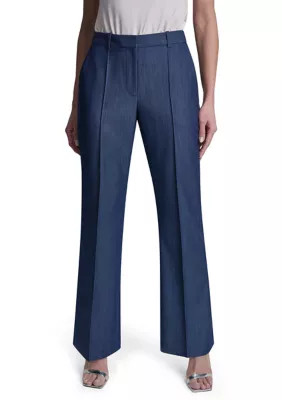 Women's Wide Leg Polish Denim Pants | Belk