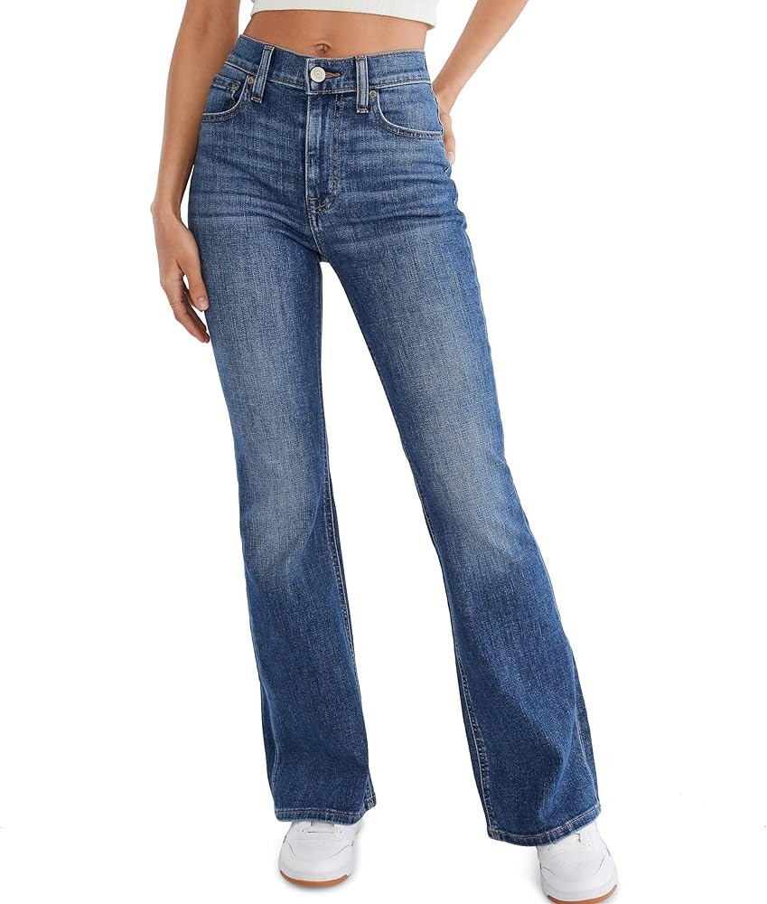 AEROPOSTALE Women's Aero High Rise Flare Jean | Amazon (US)