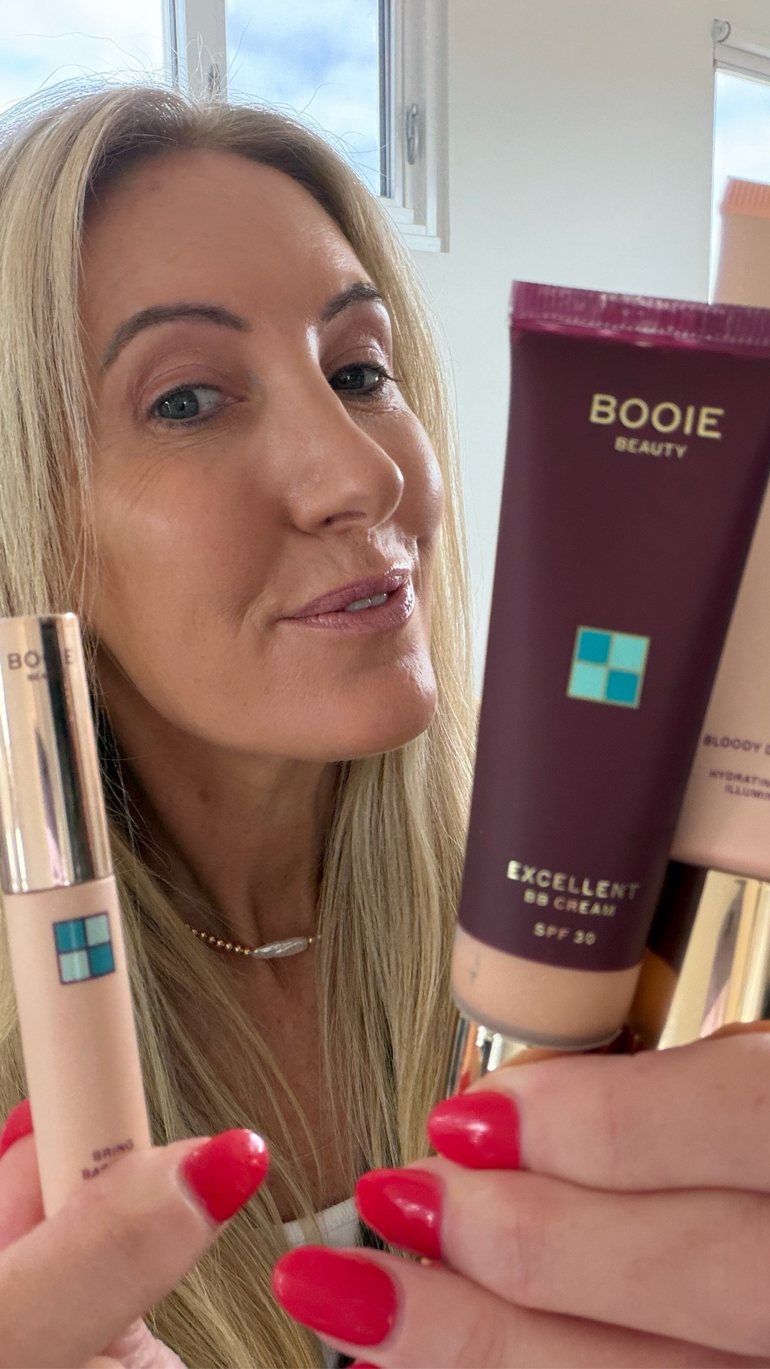 Booie Beauty

Products used:
Bloody Delicious Illuminator #holiday
Bring Back The Bush #mediumbrown
Where the Hell Is My Lipstick  #rose
Excellent BB Cream #honey
Outside the Lines Eueshadow Stick #rosegold 

Also available direct and from Woolworths 

#LTKBeauty #LTKgrwm #LTKBaby