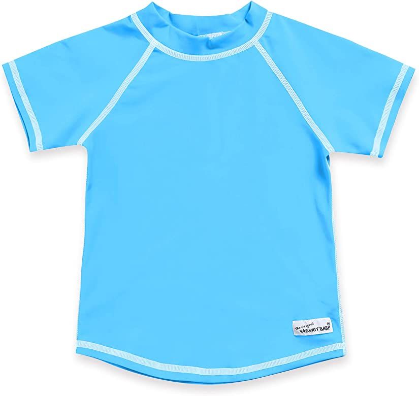 VAENAIT BABY Infant/Toddler Short/Long Sleeve UPF 50+ Rashguard Swim Shirt Oasis | Amazon (US)