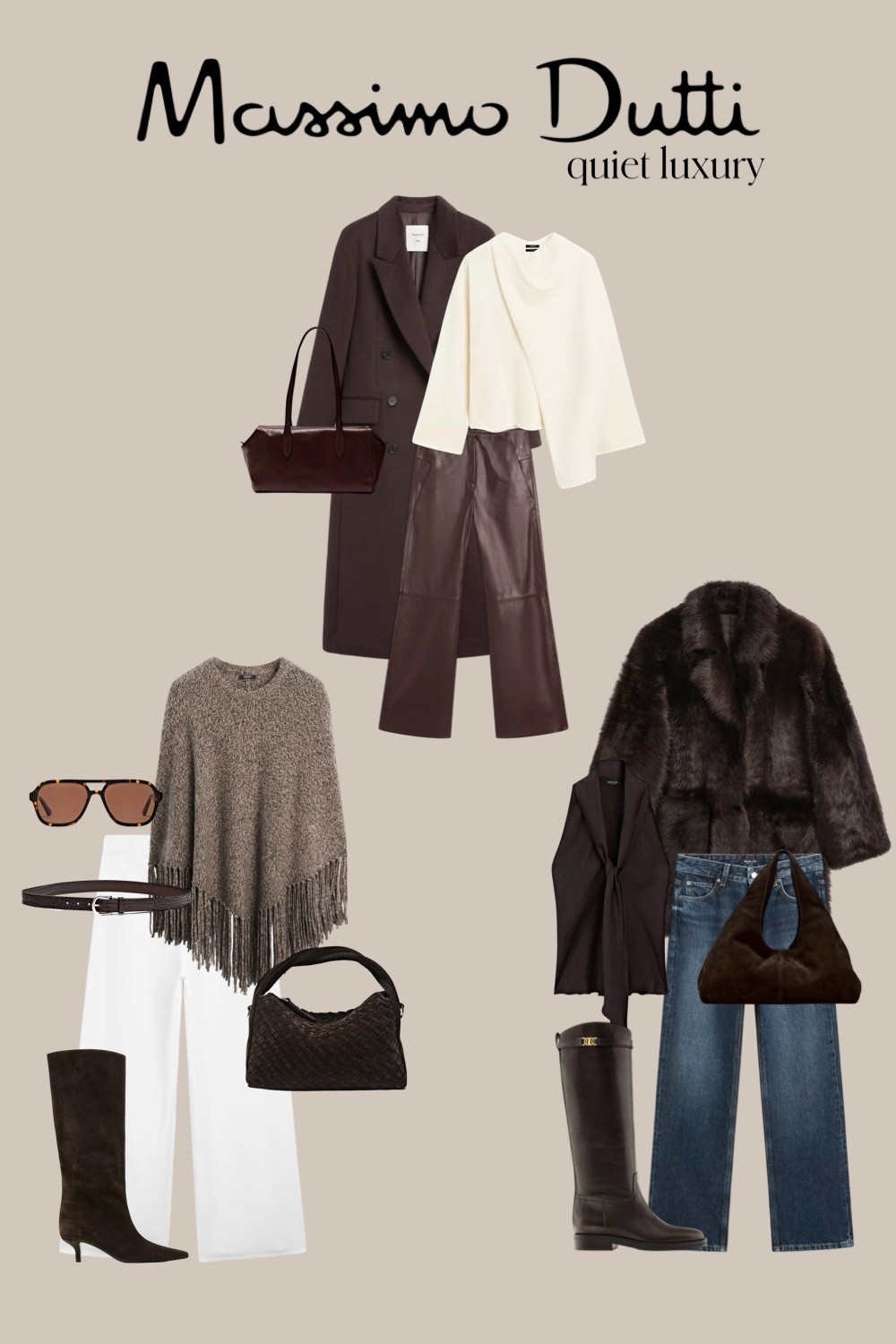 Quiet Luxury meets Massimo Dutti ✨
Warme Wintertöne, hochwertige Materialien & zeitlose Silhouetten 🤎
Shoppe die Looks direkt hier👇🏼

#LTKkleider #LTKluxury #LTKdeutschland