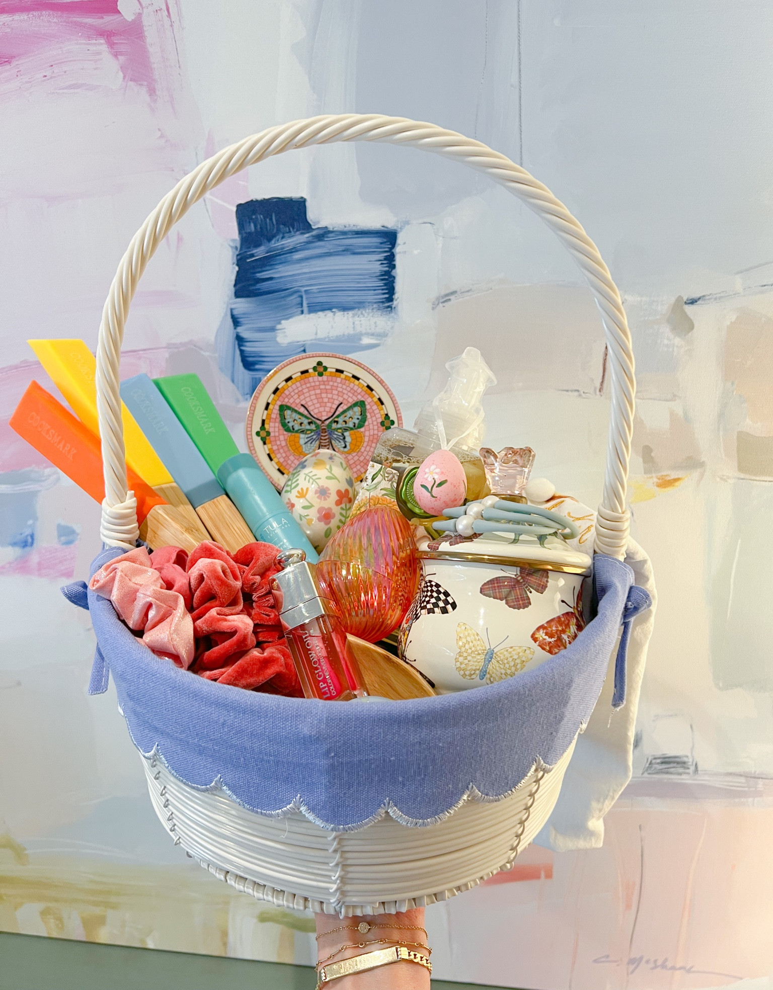 Some Easter Basket goodie ideas for the girls 💗

Love our colored cooking utensils. I think those paired with a hand towel would make a great little Easter happy! Love the Mackenzie Childs mini canisters- I keep that one in my bathroom for jewelry, scrunchies, etc. 

xoxo💗

#LTKunder100 #LTKSeasonal #LTKbeauty