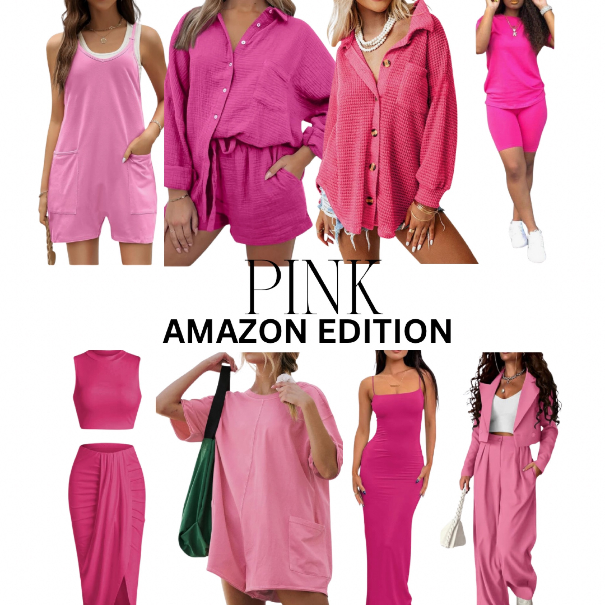Pink outfits Amazon edition 

#LTKSeasonal #LTKSummerSales #LTKStyleTip