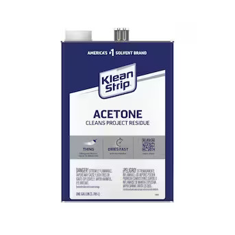 Klean Strip 128 -fl oz Fast to dissolve Acetone | Lowe's