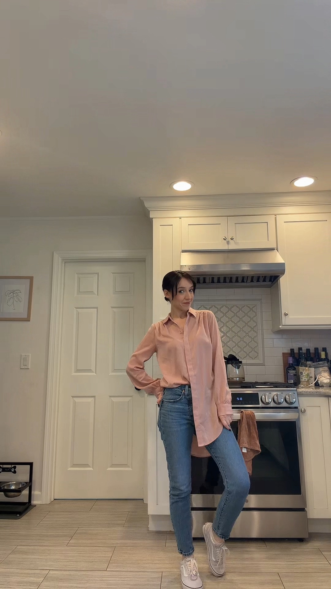 casual friday work outfit 🤍
pink button down, levi’s jeans and vans
easy pieces you can wear on repeat

#LTKWorkwear #LTKSeasonal #LTKSaleAlert