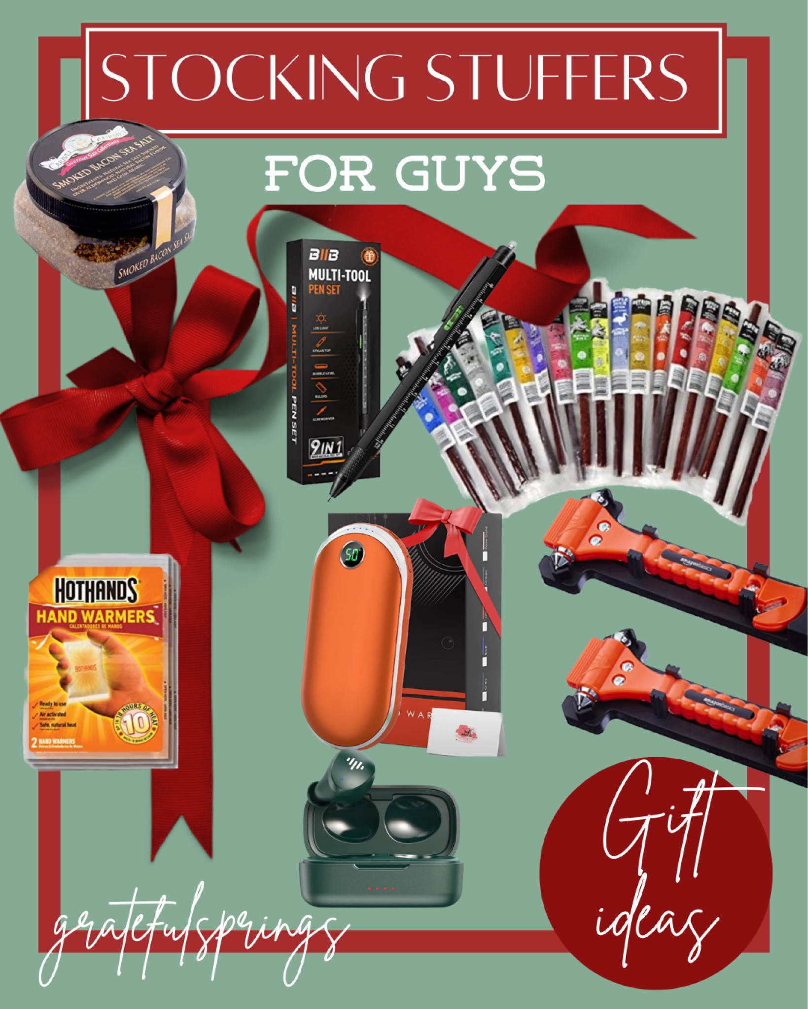 Men’s Stocking Stuffers! Buying for guys can be so hard and filling a stocking even more difficult!  Here’s a handy guide to stocking stuffers guys with like! 

#stocking #stockingstuffers #stockingstuffersforguys #stockingstuffersformen #shoppingforguys #giftsformen
#giftsformen 

#LTKmens #LTKGiftGuide #LTKHoliday