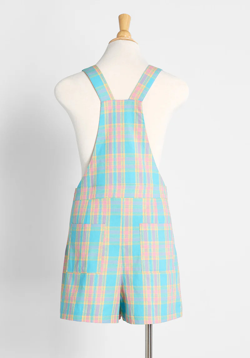 Staying In Plaid For Summer Shortalls | ModCloth