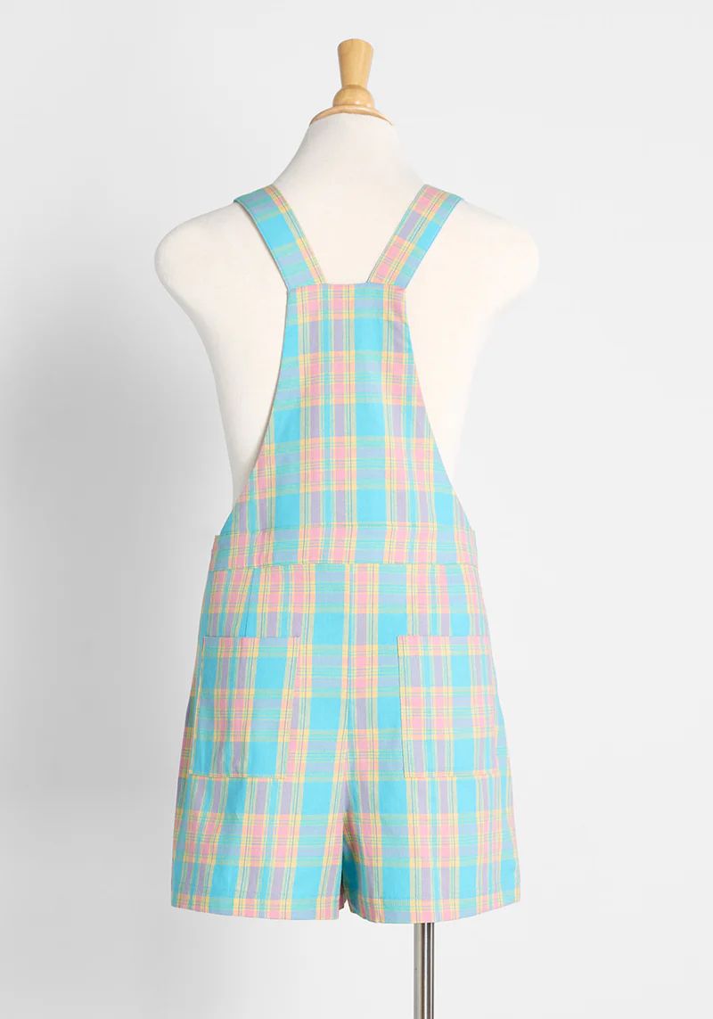 Staying In Plaid For Summer Shortalls | ModCloth