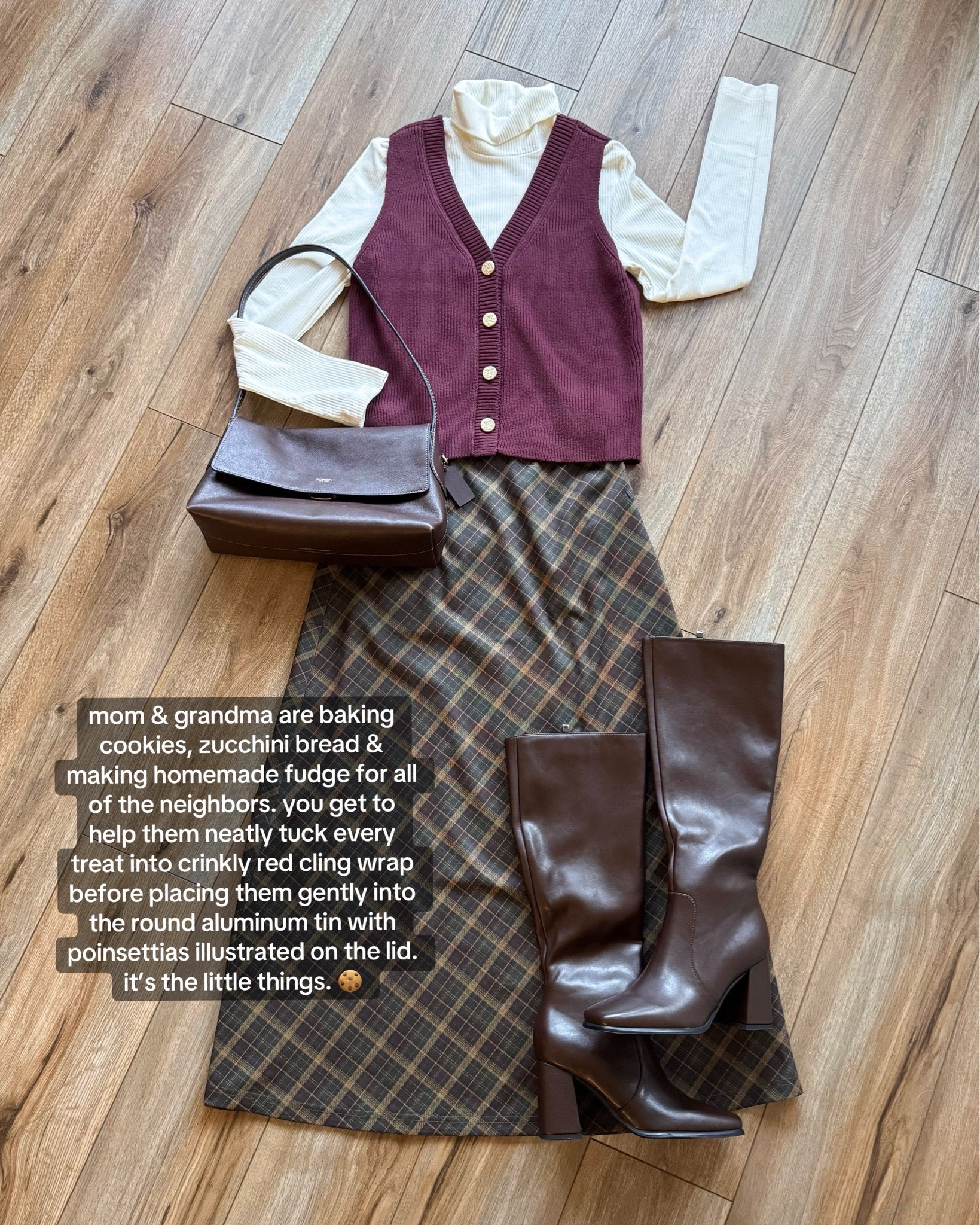 90s christmas inspired outfits