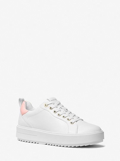 Emmett Leather Sneaker | Michael Kors US