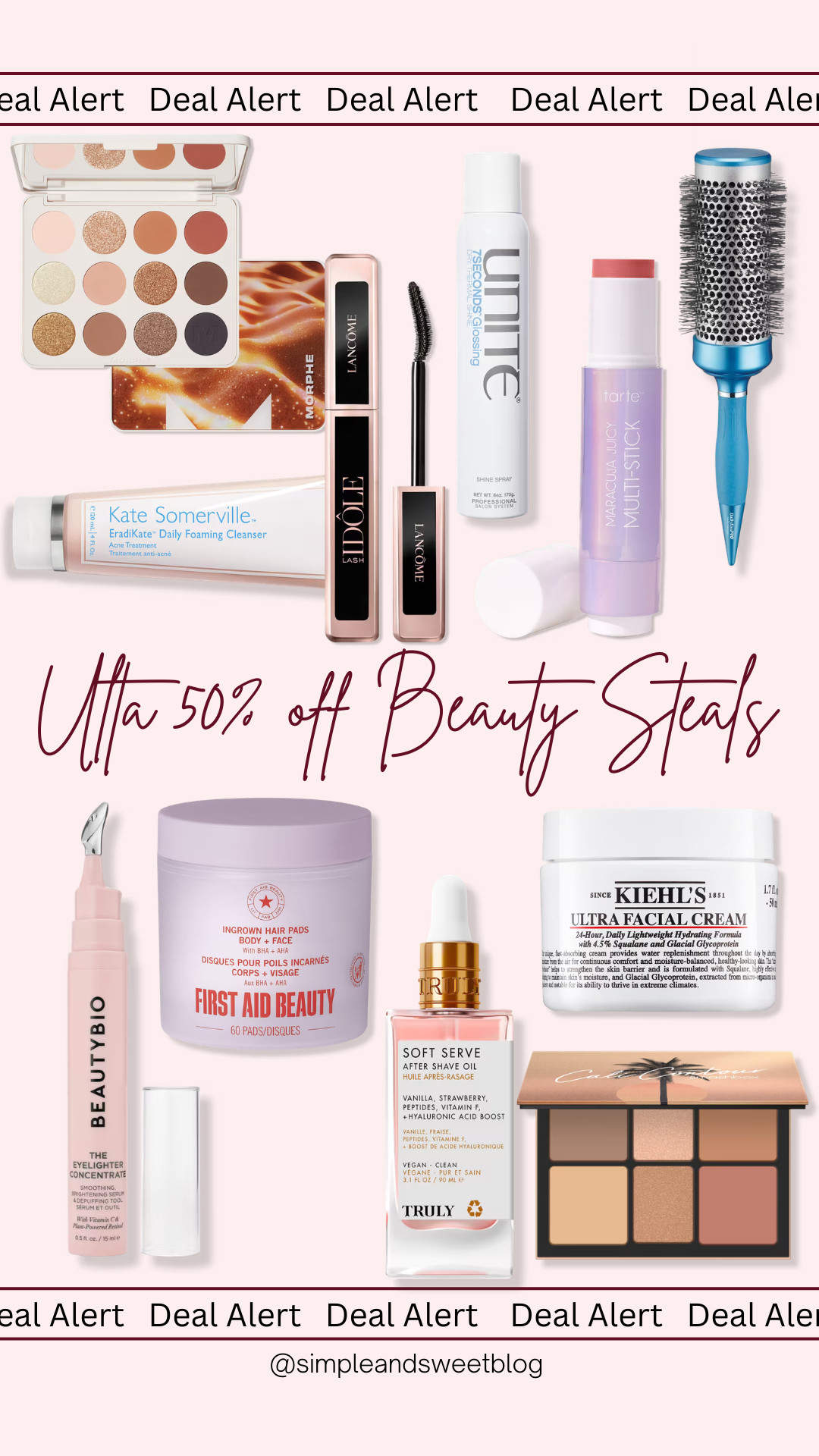 Todays Ulta Beauty Steals!!! LOVE the Kiehls face cream and Beauty Bio eye cream! I also need a new blow dry brush!! Adding them to cart!  

 #LTKSpringSale #LTKSaleAlert #LTKBeauty