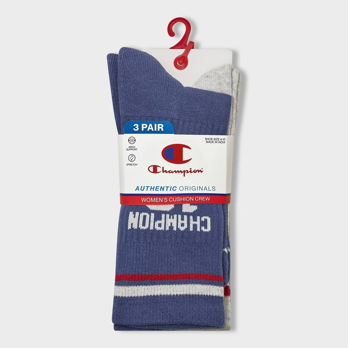 Champion Women's Nineteen 3pk Crew Socks | Target