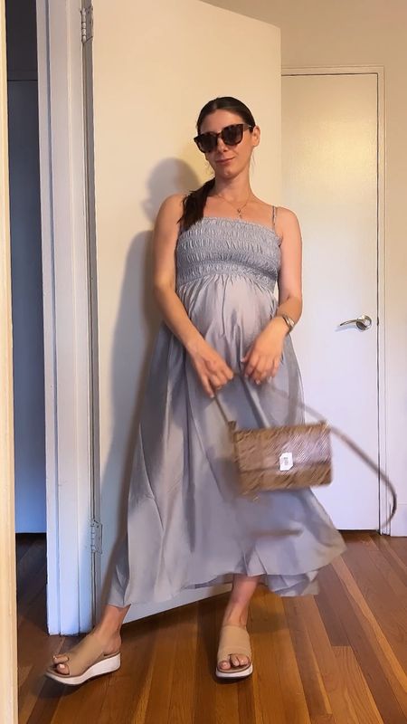 Bump friendly dress, maternity style, maternity fashion madewell dress 

#LTKSeasonal #LTKstyletip #LTKFind