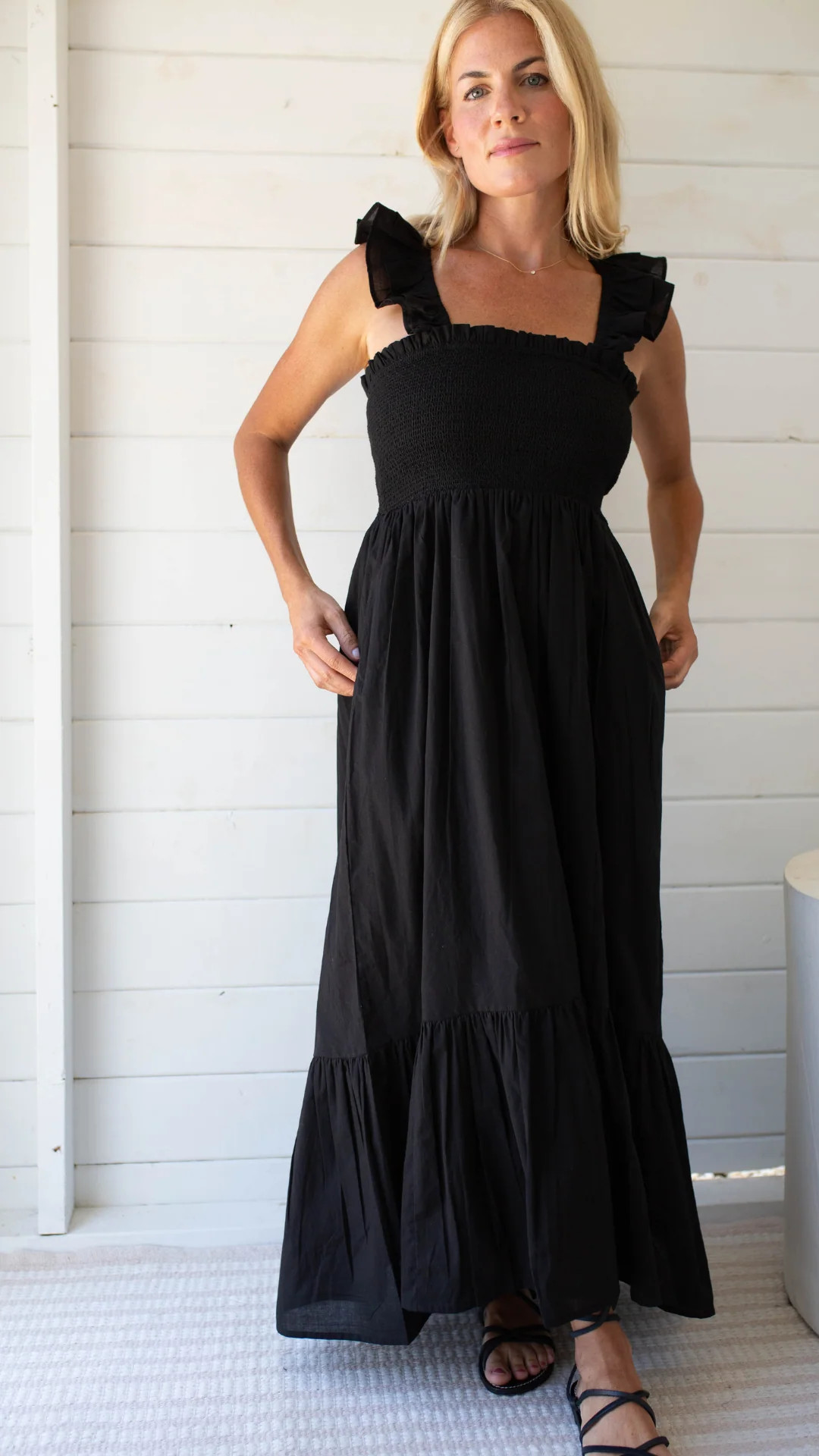 Sasco Dress - Black | Marea