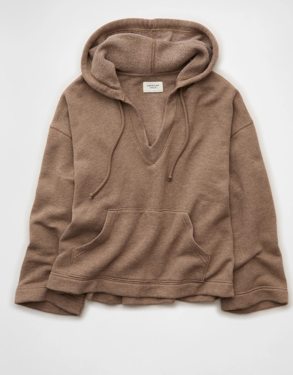 AE Big Hug V-Neck Hoodie | American Eagle Outfitters (US & CA)