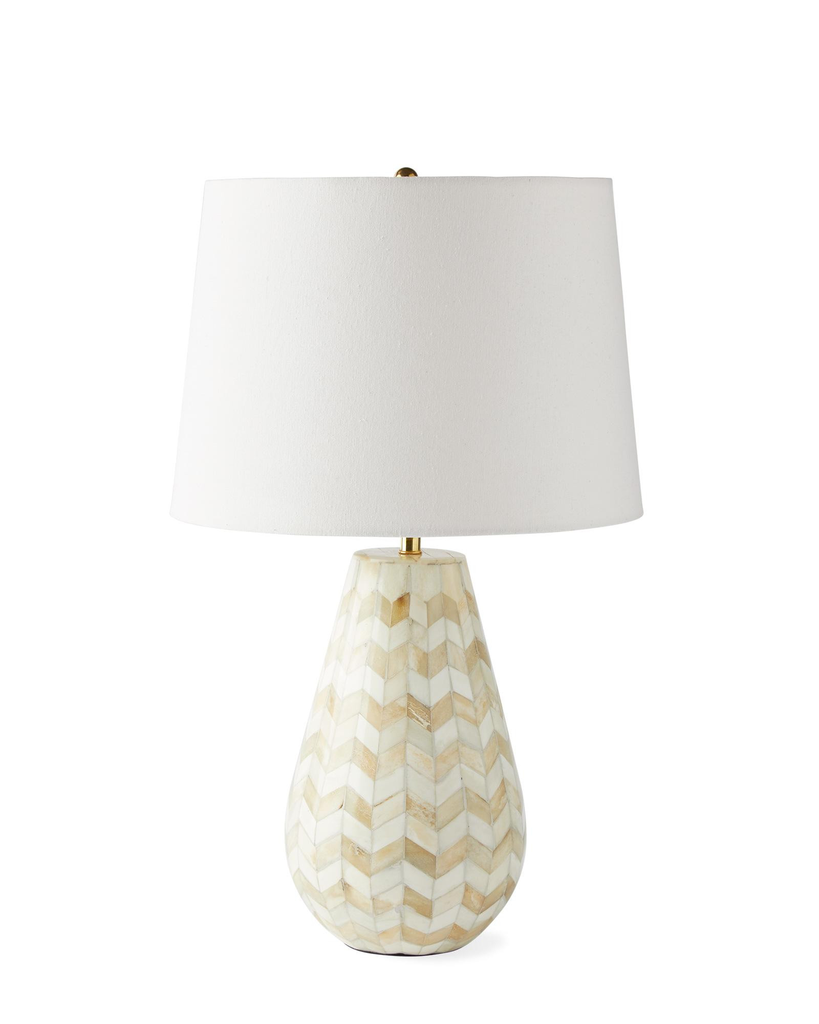 Westerly Bone Inlay Bedside Table Lamp | Serena and Lily