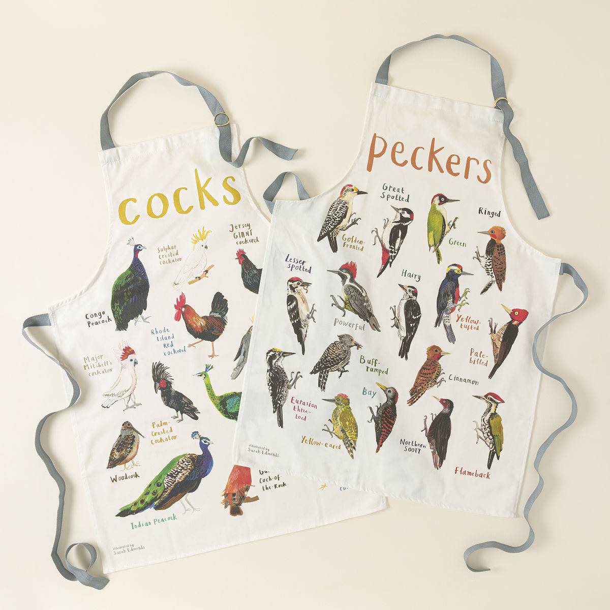 Fowl Language Apron – Peckers & Cocks, Cocks | UncommonGoods