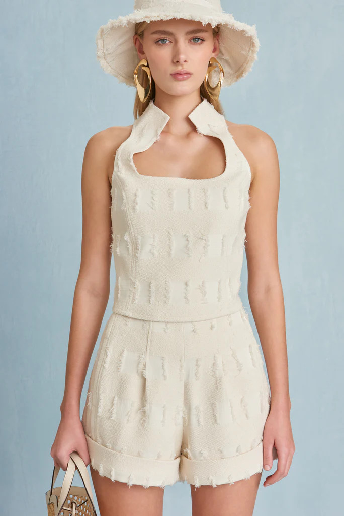 DULCIE TOP - OFF WHITE MULTI | Cult Gaia - US